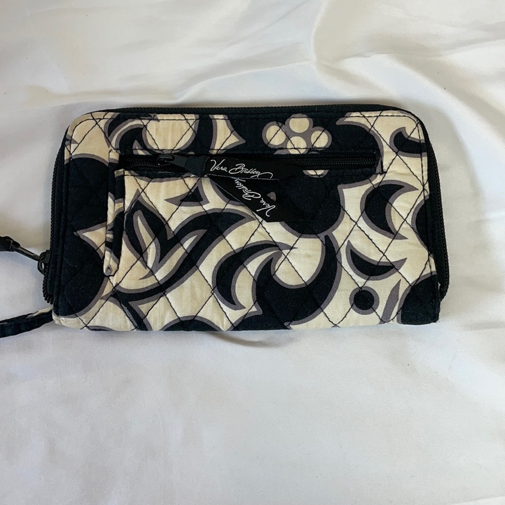 Vera Bradley Bi Fold Cotton Purse/Wallet/Wristlet